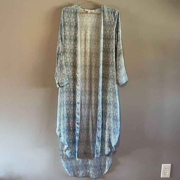 cupcakes & cashmere RainaĀ LongāTabāSleeveāOpenāDusterā|āSZāS - Picture 6 of 15